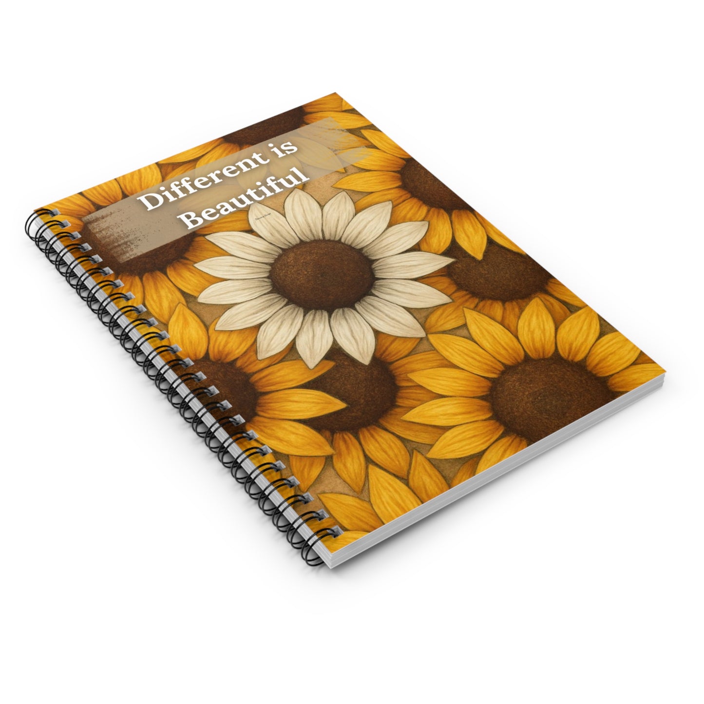 Different is Beautiful Notebook – Celebrate Your Uniqueness - Inspirational Design