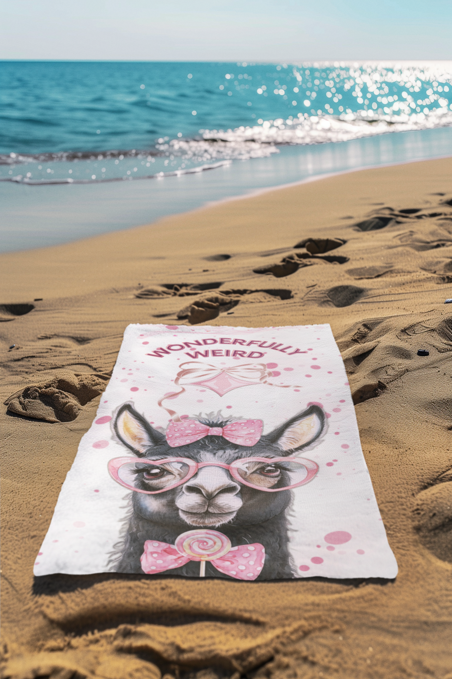 Wonderful Weird Beach Towel - Fun & Quirky Summertime Essential