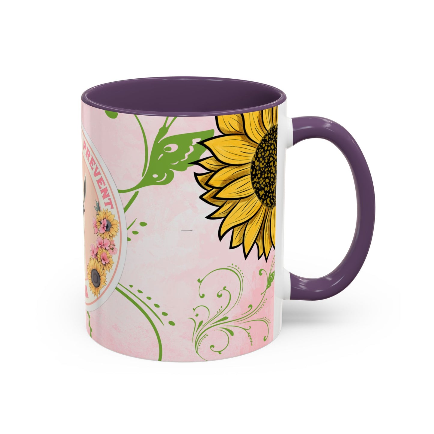 Funny Llama Coffee Mug - 'Only You Can Prevent Drama' - Cute Floral Design - Available in 11oz & 15oz