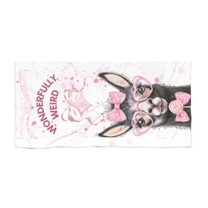 Wonderful Weird Beach Towel - Fun & Quirky Summertime Essential