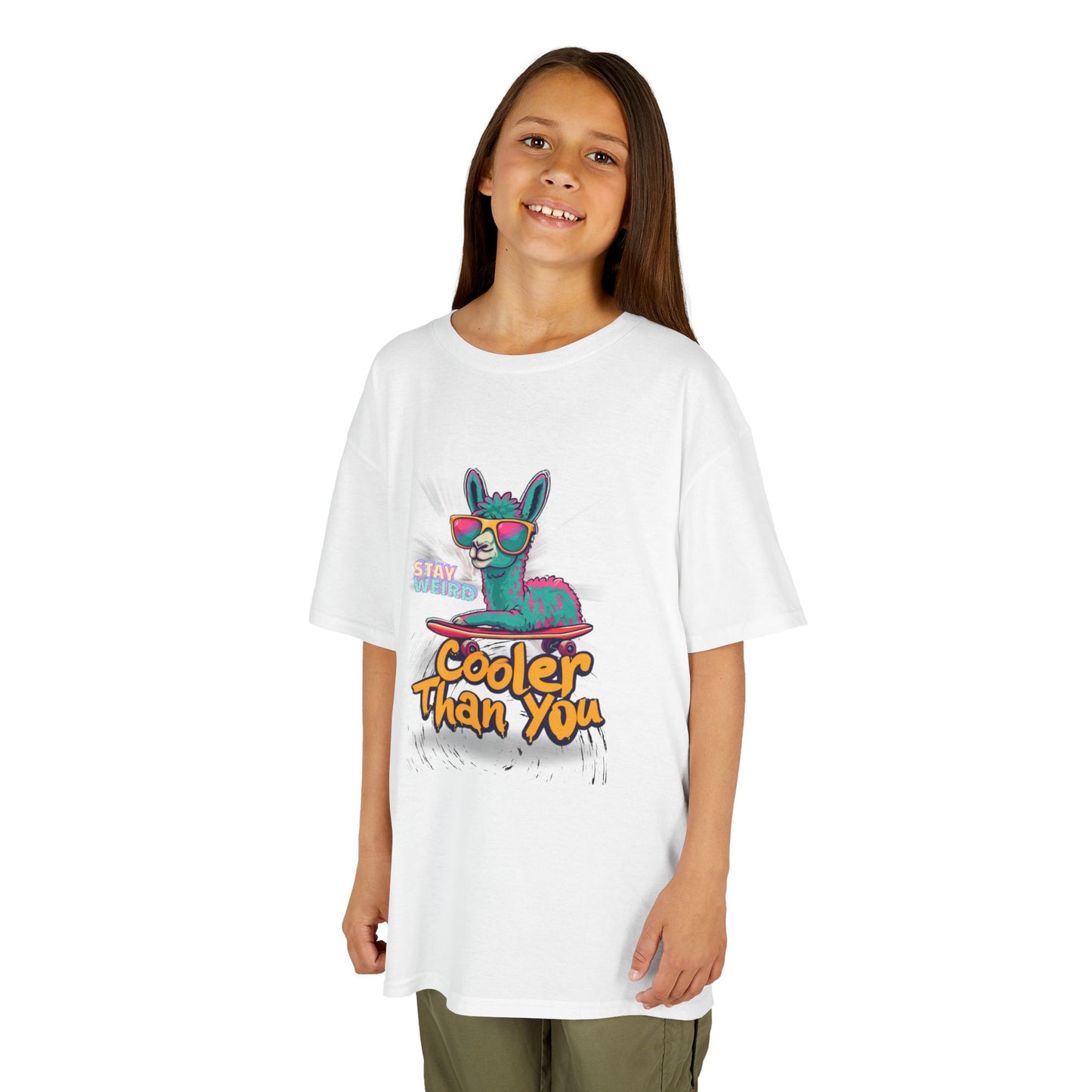 Cooler Than You Kids Tee - Fun and Stylish Heavy Cotton™ T-Shirt for Trendy Kids