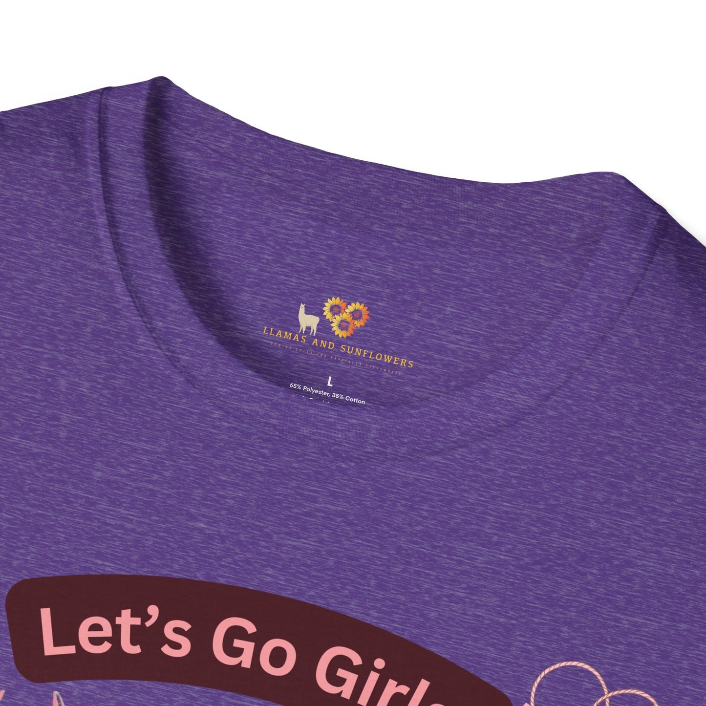 Let's Go Girls! Cowboy Boot T-Shirt - Unisex Softstyle Tee for Cowgirl Spirit