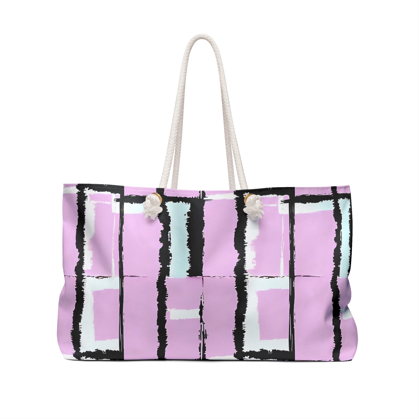 Chic Abstract Weekender Bag for Travel and Getaways