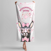 Wonderful Weird Beach Towel - Fun & Quirky Summertime Essential