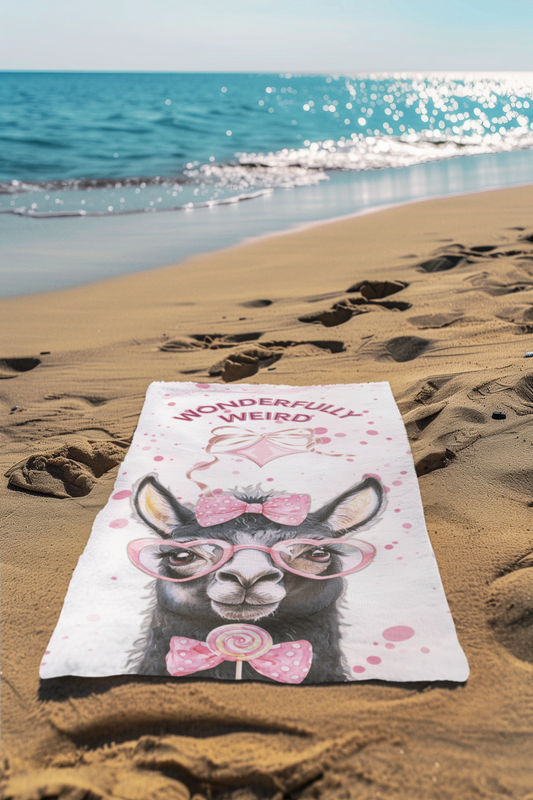 Wonderful Weird Beach Towel - Fun & Quirky Summertime Essential